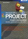 Microsoft Project pour l'entreprise