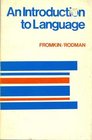 An introduction to language