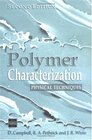 Polymer Characterization Physical Techniques