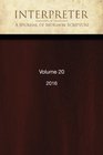 Interpreter A Journal of Mormon Scripture Volume 20