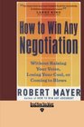 How To Win Any Negotiation