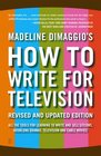 How To Write For Television