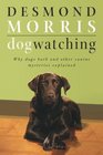 Dogwatching  Why dogs bark and other canine mysteries explained