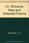 IA Richards New and Selected Poems