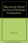 Macintosh Word for Excel Desktop Companion