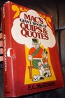 Mac's giant book of quips  quotes