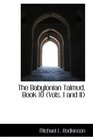 The Babylonian Talmud Book 10