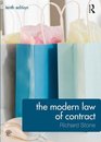 Contract Law Bundle The Modern Law of Contract