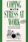 Coping with Stress at Work