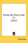 Poems By Eliza Cook V1