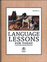Language Lessons for Today Grade 4