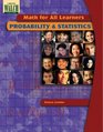 Math For All Learners Probability And Statistics