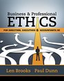 Business  Professional Ethics for Directors Executives  Accountants
