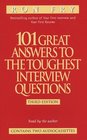 101 Great Answers to the Toughest Interview Questions  Third Edition
