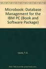 Microbook Database Management for the IBM PC