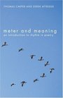 Meter and Meaning An Introduction to Rhythm in Poetry
