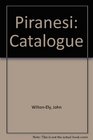 Piranesi Catalogue