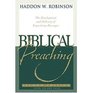 Biblical Preaching The Development and Delivery of Expository Messages