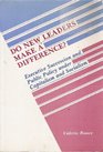 Do New Leaders Make a Difference