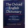 Oxford English Dictionary Edition Volume 3