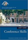 Conference Skills 20072008 2007 Edition a 2007 ed