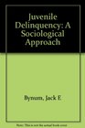 Juvenile Delinquency A Sociological Approach