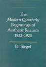 The Modern Quarterly Beginnings of Aesthetic Realism 19221923 The Equality of Man the Scientific Criticism and Other Essays