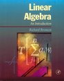 Linear Algebra  An Introduction
