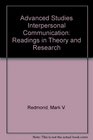 Interpersonal Communication Readings in Theory and Research Readings in Theory and Research