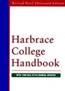 Harbrace College Handbook  Brief With 1998 Mla Style Manual Updates