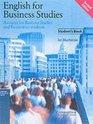 English for Business Studies Student's book  A Course for Business Studies and Economics Students