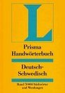 Prisma Handwrterbuch DeutschSchwedisch