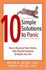10 Simple Solutions to Panic How to Overcome Panic Attacks Calm Physical Symptoms  Reclaim Your Life