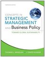 Concepts in Strategic Management and Business Policy Toward Global Sustainability