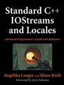 Standard C IOStreams and Locales Advanced Programmer's Guide and Reference