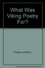 What Was Viking Poetry For