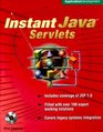 Instant Java Servlets