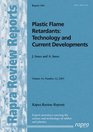 Plastic Flame Retardants Technology and Current Developments