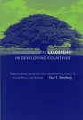 Environmental Leadership in Developing Countries Transnational Relations and Biodiversity Policy in Costa Rica and Bolivia