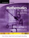 Mathematics for the IB Diploma Higher Level Discrete Mathematics