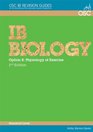 IB Biology  Option B Physiology of Exercise Standard Level