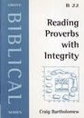 Reading Proverbs with integrity