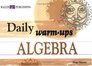 Daily WarmUps Algebra
