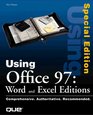 Using Microsoft Word and Excel in Office 97