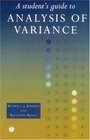 A Student's Guide to Analysis of Variance