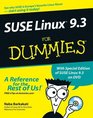 SUSE Linux 93 For Dummies