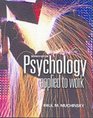 Psychology Applied to Work  An Introduction to Industrial and Organizational Psychology