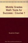 Prentice Hall Middle Grades Math Tools for Success Course 1