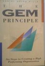 The GEM Principle GEM Principle Six Steps to Creating a High Performing Organization