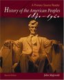 History of the American Peoples 18401920 A Primary Source Reader
